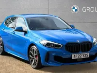 Used BMW 128 Shadowline 265 HP (194 kW) 2022 Blue Hatchback