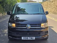 Used VW T6 Highline 148 HP (108 kW) 2018 Black Van