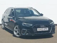 Used Audi A4 S-Line 150 HP (110 kW) 2023 Black Estate