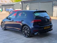 Used VW Golf VII GTI 245 HP (180 kW) 2019 Blue Hatchback
