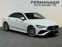 Used Mercedes CLA220 AMG Line Premium 190 HP (139 kW) 2024 White Sedan