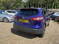 Used Nissan Qashqai N-Connecta 110 HP (80 kW) 2016 Blue SUV