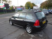 Used Peugeot 307 S 110 HP (80 kW) 2005 Black Estate