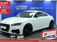 Used Audi TT Black Edition 245 HP (180 kW) 2019 White Coupe