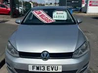 Used VW Golf VII SE 147 HP (108 kW) 2013 Silver Hatchback