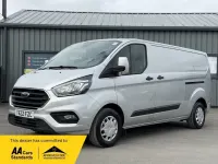 Begagnad Ford Transit Custom Trend 130 HK (95 kW) 2022 Silver Van