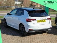 Used Skoda Fabia Colour Edition 148 HP (108 kW) 2024 Moon white metallic black magic pearl effect Hatchback