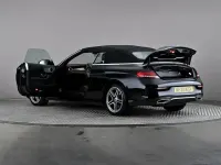 Used Mercedes C200 AMG line 184 HP (135 kW) 2020 Black Cabriolet