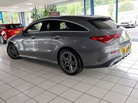 Used Mercedes CLA180 Shooting Brake AMG line 2020 Mountain grey Estate