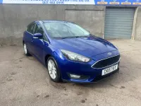 Used Ford Focus Zetec 2015 Blue Hatchback
