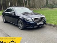 Used Mercedes S350 AMG line 258 HP (189 kW) 2015 Blue Sedan
