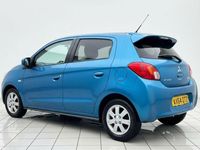 Used Mitsubishi Mirage 79 HP (58 kW) 2014 Blue Hatchback