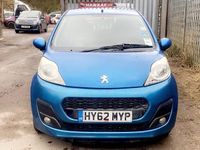 Used Peugeot 107 Active 68 HP (50 kW) 2012 Blue Hatchback