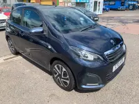 Used Peugeot 108 Active 2015 Blue Hatchback