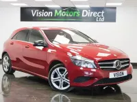 Used Mercedes A180 Sport Edition 109 HP (80 kW) 2015 Red Hatchback