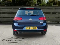 Begagnad VW Golf VII Edition 125 HK (91 kW) 2016 Blå Halvkombi