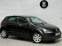 Used VW Polo SE 85 HP (62 kW) 2010 Black Hatchback