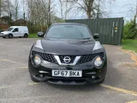 Used Nissan Juke Tekna 2017 Black SUV