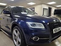 Used Audi Q5 S-line plus 150 HP (110 kW) 2016 Blue SUV