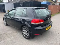 Used VW Golf VI SE 105 HP (77 kW) 2009 Black Hatchback