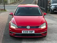 Used VW Golf VII SE 130 HP (95 kW) 2018 Red Hatchback
