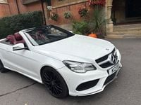 Used Mercedes E250 AMG 2014 White Cabriolet