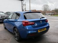 Used BMW 118 M Sport 136 HP (100 kW) 2019 Blue Hatchback