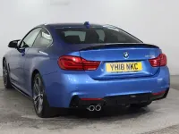 Begagnad BMW 420 M Sport 190 HK (139 kW) 2018 Blå Sportkupé