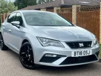 Used Seat Leon FR 180 HP (132 kW) 2018 Silver Hatchback