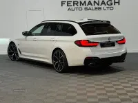 Used BMW 530e M Sport 287 HP (211 kW) 2022 White Estate
