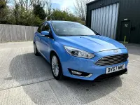 Używany Ford Focus Titanium X 125 KM (91 kW) 2017 Niebieski Hatchback