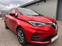 Used Renault Zoe GT-Line 100 kW (136 HP) 2021 Red Hatchback