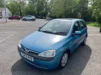 Begagnad Vauxhall Corsa Comfort 75 HK (55 kW) 2001 Blå Halvkombi