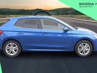 Used Skoda Fabia SE L 113 HP (83 kW) 2024 Race blue metallic Hatchback