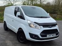 Used Ford Transit Custom Limited 130 HP (95 kW) 2017 White Van