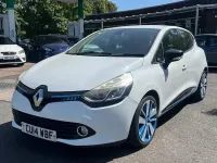 Used Renault Clio Dynamique 90 HP (66 kW) 2014 White Hatchback