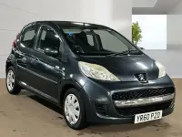 Used Peugeot 107 68 HP (50 kW) 2010 Grey Hatchback
