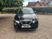 Used Nissan Qashqai Acenta 115 HP (84 kW) 2018 Black SUV