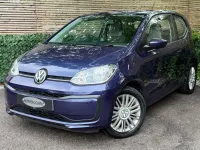 Used VW up! move up! 60 HP (44 kW) 2017 Blue Hatchback