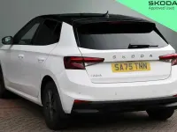 Used Skoda Fabia Design Edition 95 HP (69 kW) 2025 Candy white black magic pearl effect Hatchback