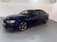 Used Audi A4 Black Edition 150 HP (110 kW) 2021 Blue Sedan