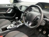 Used Peugeot 308 GT-line 131 HP (96 kW) 2020 Black Hatchback
