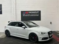 Used Audi A3 S-Line 150 HP (110 kW) 2015 White Hatchback
