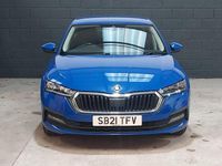 Used Skoda Octavia SE Technology 116 HP (85 kW) 2021 Blue Hatchback