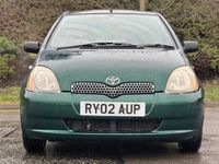 Used Toyota Yaris 2002 Green Hatchback