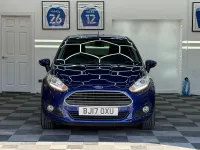 Used Ford Fiesta Titanium 2017 Blue Hatchback