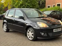 Używany Ford Fiesta Zetec 2008 Czarny Hatchback