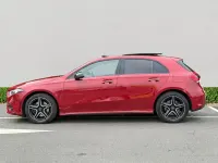Used Mercedes A250 AMG line 2021 Red Hatchback