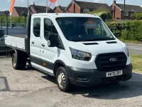 Used Ford Transit 130 HP (95 kW) 2021 White Cabriolet