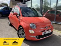 Used Fiat 500 Lounge 69 HP (50 kW) 2017 Pink Hatchback